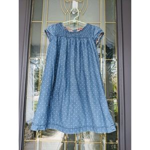 Mini Boden sz 6-7 "Easy Everyday dress" chambray
